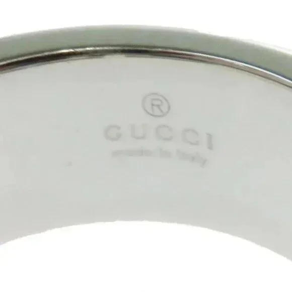 Gucci US Size 4 Silver 925 Ring Silver